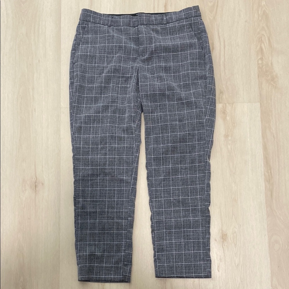 Banana Republic Gray Dress Pants Tailored Fit